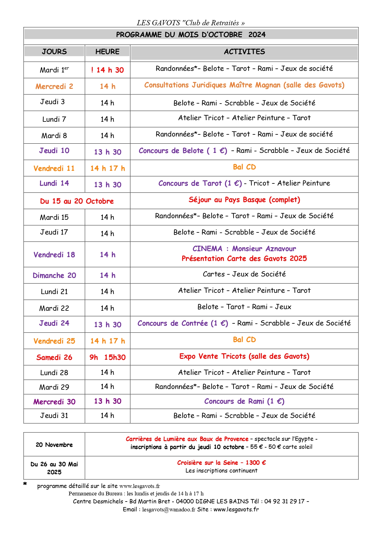 PROGRAMME DU MOIS doct page 0001