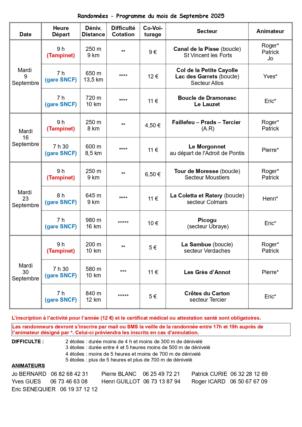 Programme Randos Gavots Septembre page 0001